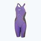 Speedo Fastskin LZR Pure Intent Openback Kneeskin dámske jednodielne plavky fialové 8-11974H545