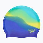 Speedo Multi Colour Silicone Junior fluo artic/true cobalt/lemon drizzle cap