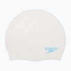 Detská plavecká čiapka Speedo Plain Moulded Silicone white/aqua splash