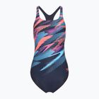 Speedo dámske jednodielne plavky Digital Placement Medalist zoom boom/true navy