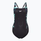 Dámske jednodielne plavky Speedo HyperBoom Splice Muscleback dark teal