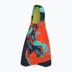 Plavecké plutvy Speedo Medium Blade peacoat/volcanic orange/arctic glass