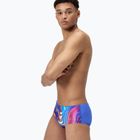 Pánske plavky Speedo Club Training Placement Brief molten blend/cobalt pop