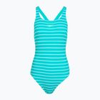 Dámske jednodielne plavky Speedo Eco Endurance+ Printed Medalist turquoise gem