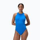 Dámske jednodielne plavky Speedo Racer Zip with Built in Swim Bra lagoon blue