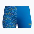 Detské plavecké boxerky Speedo Digital Allover Aquashort lagoon blue