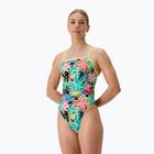 Dámske jednodielne plavky Speedo FL Printed V-Back tropicana/black