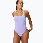 Dámske jednodielne plavky Speedo FL Solid V-Back 2.0 bright lavender