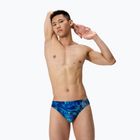 Pánske plavecké boxerky Speedo Printed Brief pixel pool/navy