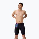 Pánske plavky jammer Speedo Placement Aquashort glitchy garden/black