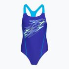 Detské jednodielne plavky Speedo Medley Logo Medalist sapphire/mayan blue