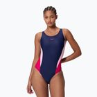 Dámske jednodielne plavky Speedo Colourblock 2.0 peacoat/pink
