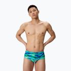 Pánske plavecké boxerky Speedo Printed 13.5 cm Brief sunset grove/green