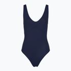 Dámske jednodielne plavky Speedo Sculpture Butterfly Back peacoat