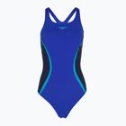 Dámske jednodielne plavky Speedo Solid Splice Medalist sapphire/peacoat