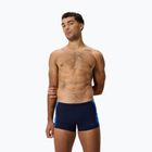 Pánske plavecké boxerky Speedo Hyperboom Splice Aquashort peacoat/deep sapphire