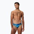 Pánske plavky Speedo Hyperboom Print Brief 2.5" peacoat/deep sapphire