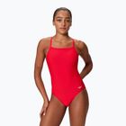 Dámske jednodielne plavky Speedo Solid EnduraSoft Turnback team red