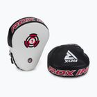 Trenérske lapy RDX Focus Pad With Strap white