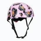 Detská cyklistická prilba Hornit Pug pink/brown