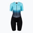 Dámsky triatlonový oblek HUUB Commit Long Course Suit čierno-modrý COMWLCS