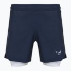 Pánske tréningové šortky FUMETSU Icon Dual Layer navy/ white