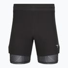 Pánske tréningové šortky FUMETSU Icon Dual Layer Fight black