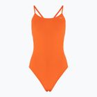 Dámske jednodielne plavky Nike Lace Up Tie Back total orange