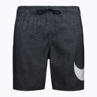 Pánske plavecké šortky Nike Grid Swoosh Breaker 9" Volley black