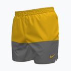Pánske plavecké šortky Nike Split 5" Volley university gold