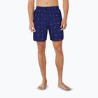 Pánske plavecké šortky Nike Luxe Letter 7" Volley midnight navy