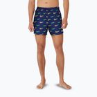 Pánske plavecké šortky Nike Multi Print 5" Volley midnight navy