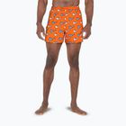 Pánske plavecké šortky Nike Multi Print 5" Volley orange blaze