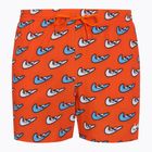Pánske plavecké šortky Nike Multi Print 5" Volley orange blaze