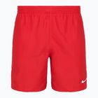 Pánske plavkové šortky Nike Essential 7" Volley university red