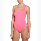 Dámske jednodielne plavky Nike Essential Asymmetrical hyper pink