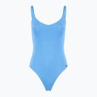 Dámske jednodielne plavky Nike Essential V-Neck university blue