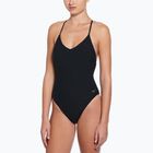 Dámske jednodielne plavky Nike Swoosh Link Y-Back black