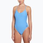 Dámske jednodielne plavky Nike Swoosh Link Y-Back university blue
