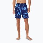 Pánske plavecké šortky Nike Fine Floral 7" Volley midnight navy