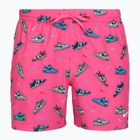 Pánske plavecké šortky Nike Multi Print 5" Volley pinksicle