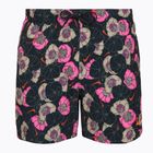 Pánske plavecké šortky Nike Multi Poppy Print 5" Volley black