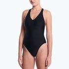 Dámske jednodielne plavky Nike Hydralock Luxe Sail Boat V-Neck black