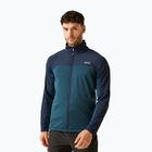 Pánska mikina REGATT Highton Full Zip Midlayer moonlight denim/navy