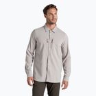 Pánske tričko Craghoppers NosiLife Long Sleeved Pro Shirt V pergment