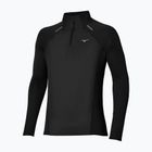 Pánske bežecké tričko longsleeve Mizuno Active Dryaeroflow Hybrid Long Sleeve Top Black