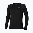 Pánske bežecké tričko longsleeve Mizuno Active Dryaeroflow black