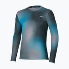 Pánske bežecké tričko longsleeve Mizuno Core Graphic Long Sleeve Tee dark slate