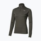 Dámska bežecká mikina Mizuno Core Impulse Half Zip Long Sleeve Tee forest night