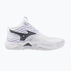 Volejbalové topánky Mizuno Wave Momentum Elite Mid white/metallic gray/black